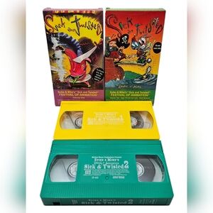 Spike & Mike's Sick‎ and Twisted Festival of Animation Vol. 1 and 2 VHS **RARE**